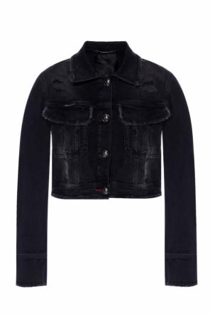 Denim jacket with holes, zdjęcie 1 Denim jacket with holes od Philipp Plein
